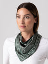 THE DH X PHILIPPA CAMERON PETITE EVELYN SILK SCARF