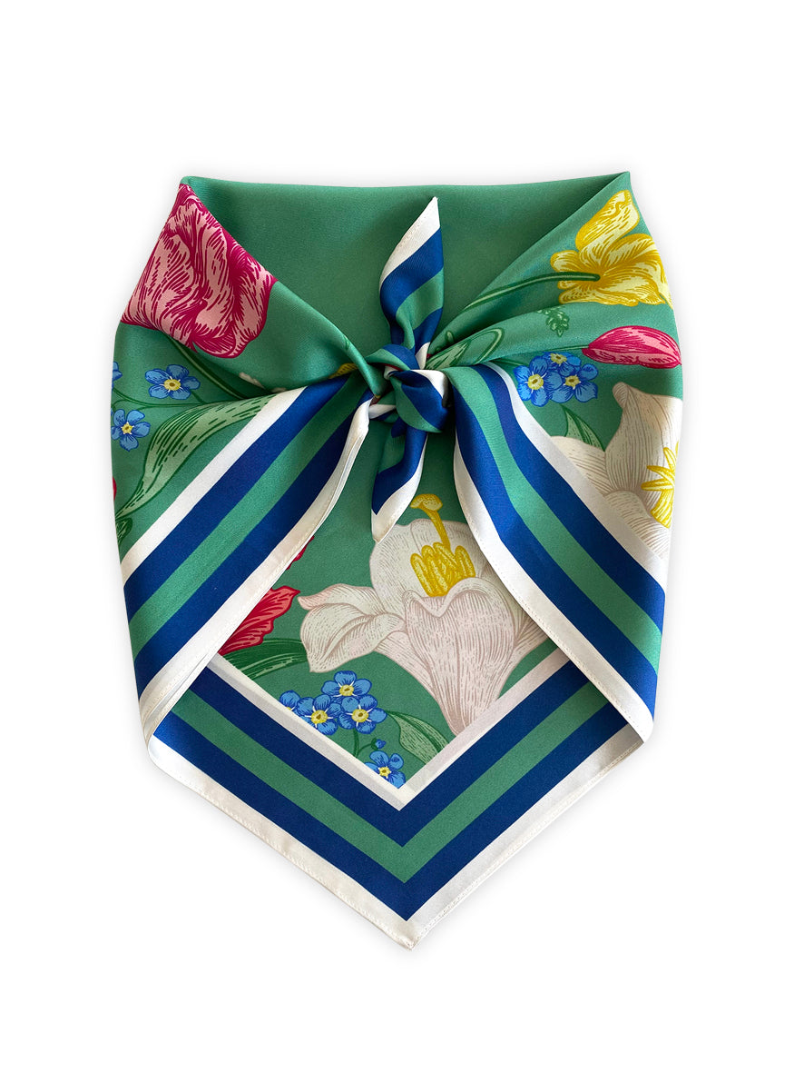 THE GLACKIN PETITE SILK SCARF