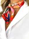 THE DH x CARRIE BROOMHALL INDIA PETITE SILK SCARF