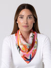 THE DH x CARRIE BROOMHALL INDIA PETITE SILK SCARF