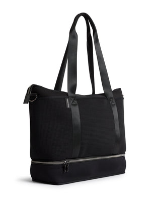 The Saturday Bag (BLACK) Neoprene Tote / Baby / Travel Bag