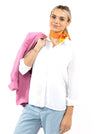 THE PETITE HENNESSY SILK SCARF