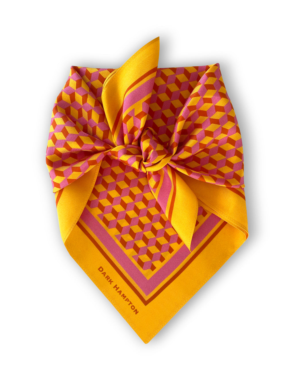 THE PETITE HENNESSY SILK SCARF