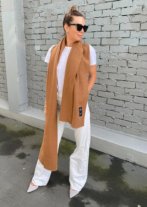 LOU HELLER x DH THE MAY WOOL SCARF